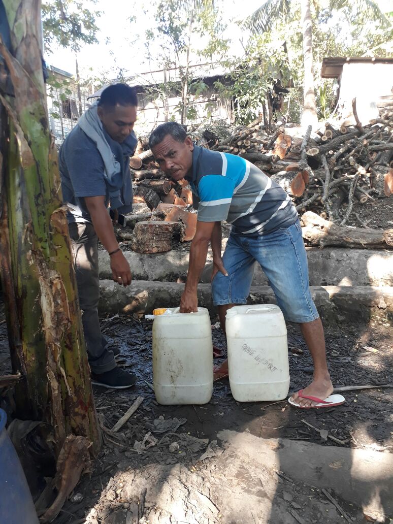 155 Liter Miras di Amankan Satuan Narkoba Polres Kupang Kota