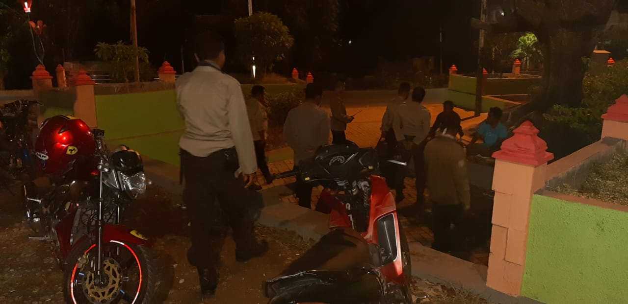 Sat Sabhara Polres Kupang Kota Laksanakan Patroli Malam, Bubarkan Pemuda yang Sedang Miras